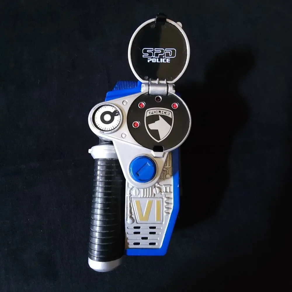 Power Rangers SPD Omega Morpher Sentai Dekaranger DX Brace Throttle Toy Morpher